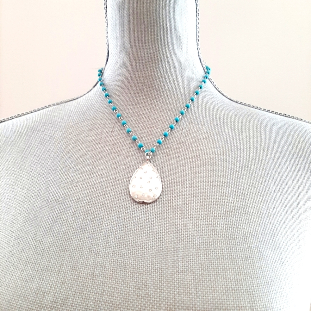 Silver Reversible Necklace - Picture 5 of 6